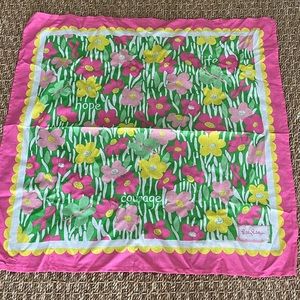 Lilly Pulitzer Breast Cancer Awareness Scarf